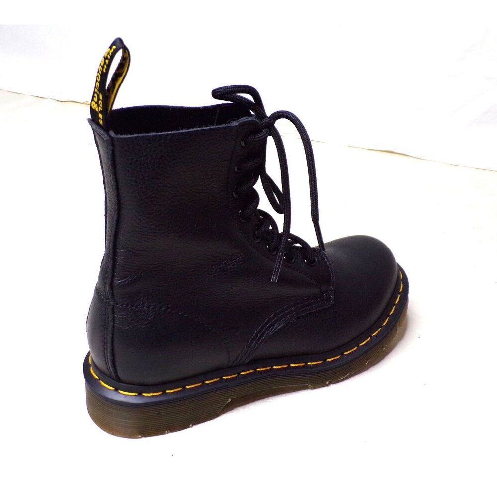 🆕 DR. MARTENS 1460 Pascal Water Resistant Ankle Boot Bootie Black 7 - Picture 11 of 13